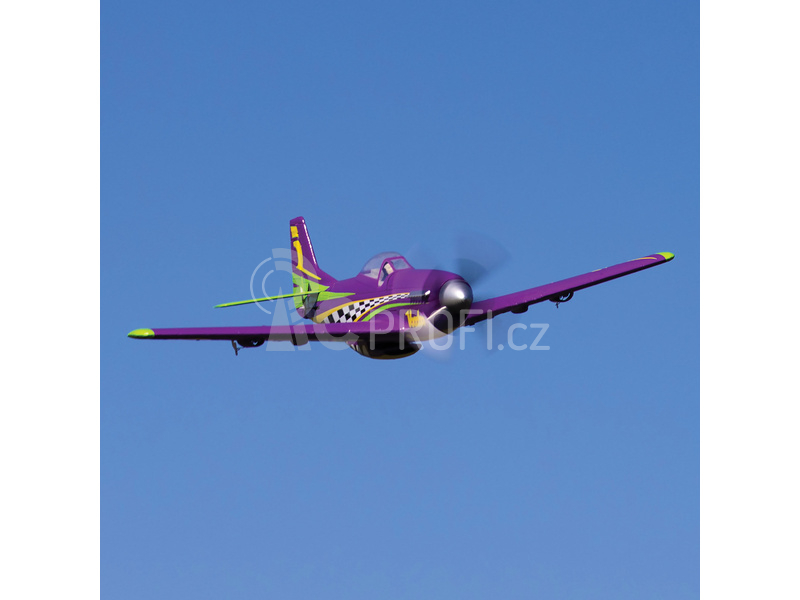 RC letadlo E-flite P-51D Voodoo 0.44m SAFE Select BNF Basic