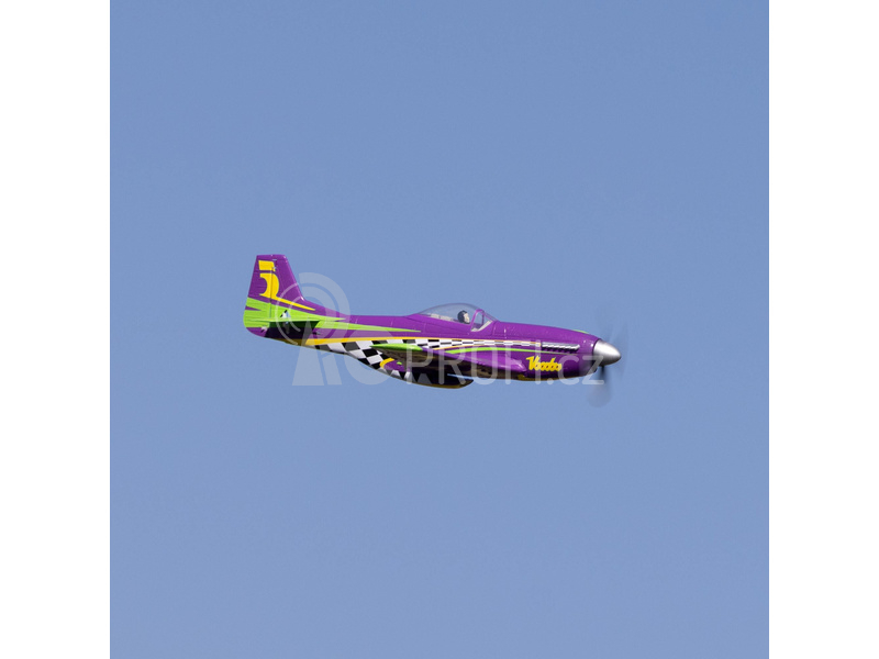 RC letadlo E-flite P-51D Voodoo 0.44m SAFE Select BNF Basic