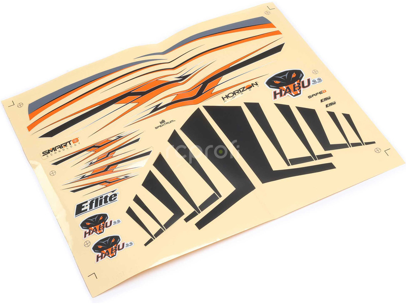 E-flite samolepky: Habu 0.78m