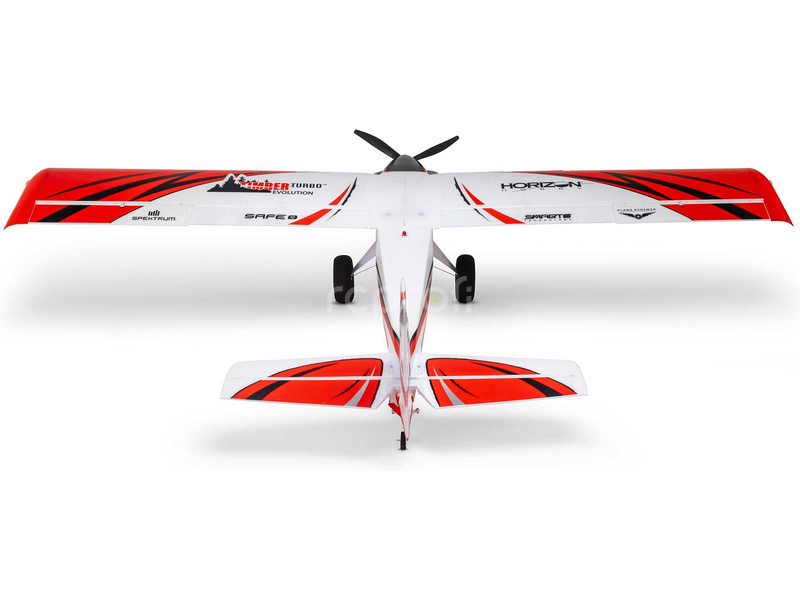 RC letadlo E-flite Turbo Timber Evolution 1.5m BNF Basic, plováky