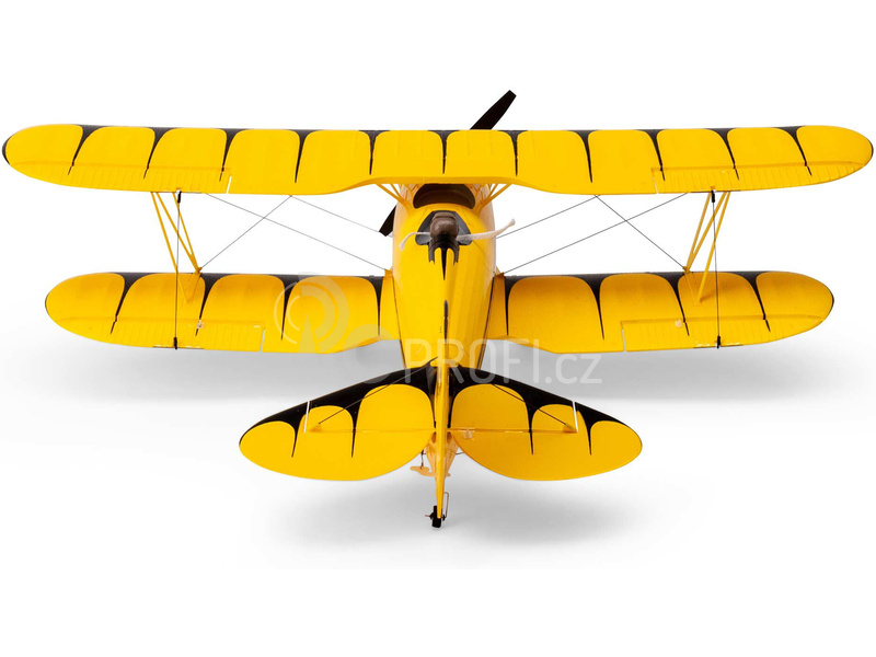 RC letadlo E-flite Waco 0.55m SAFE Select BNF Basic, žlutá