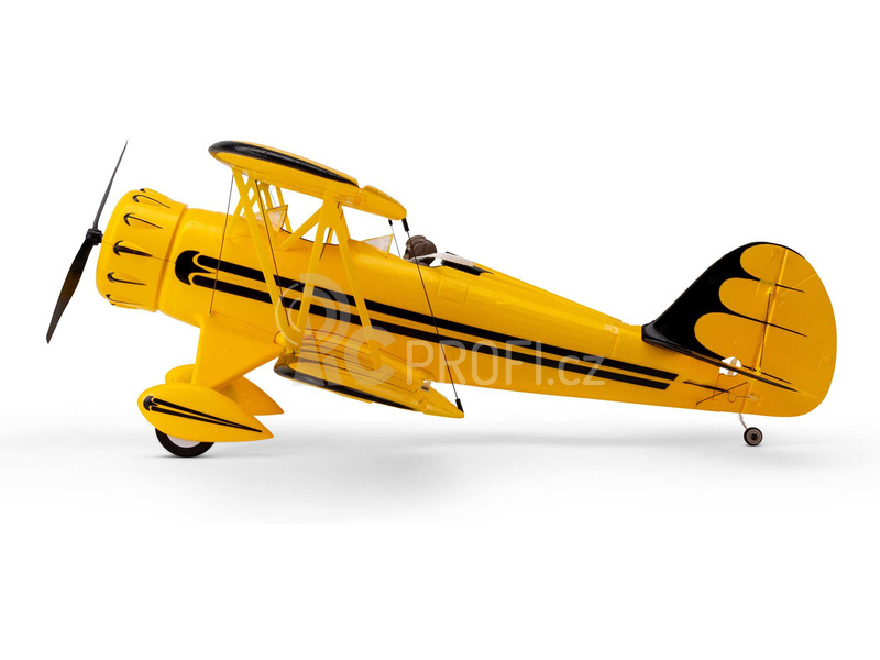RC letadlo E-flite Waco 0.55m SAFE Select BNF Basic, žlutá