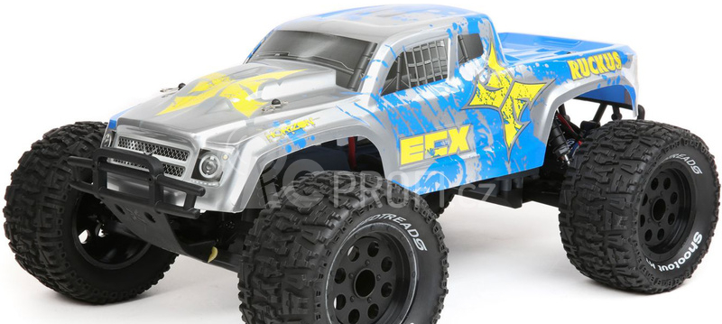 RC auto ECX Ruckus 1:10 RTR, modrá