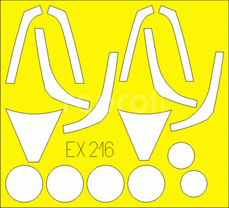 EdEX216 Flexible Mask F-16CJ 1/48