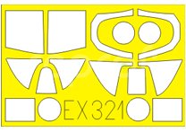 EdEX321 Flexible Mask Spitfire Mk.I 1/48