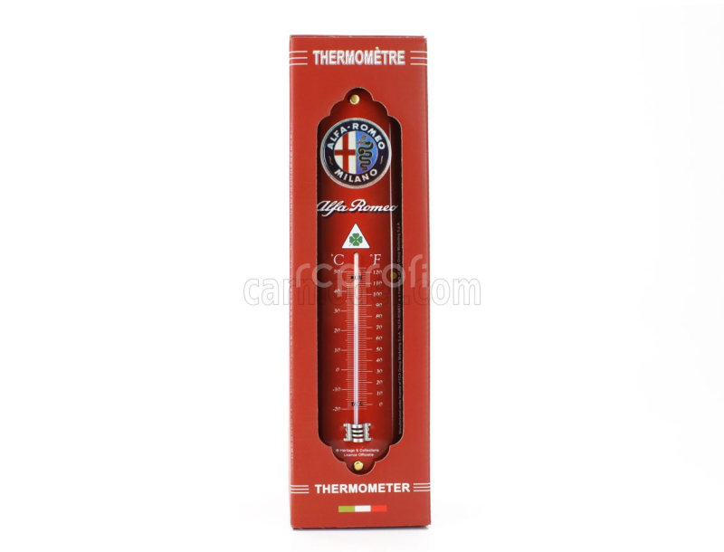 Edicola Accessories Alfa Romeo Termometro - Thermometre Cm. 28.0 1:1 Red