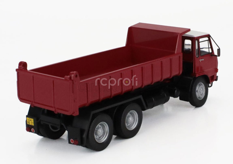Edicola Berliet Grh 230 6x4 Truck Cassone Ribaltabile 3-assi 1976 - Movimento Terra 1:43 Red