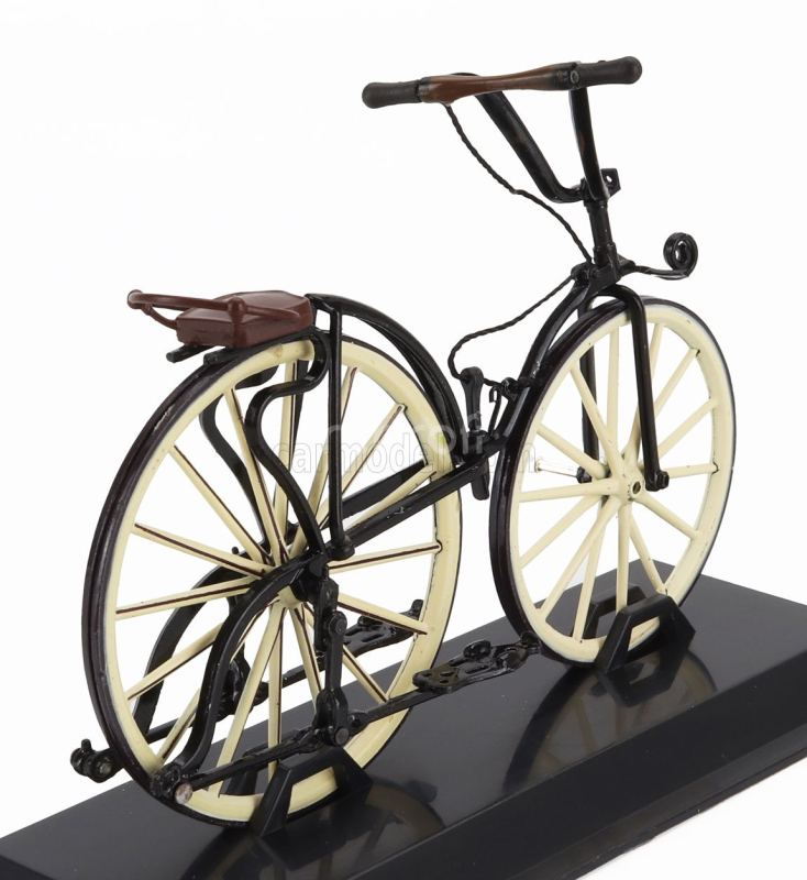 Edicola Bicicletta P&p Velocipede Bicycle 1:15 Black Beige