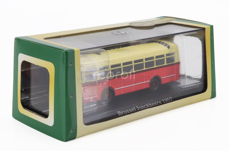 Edicola Brossel Jonckheere Autobus 1957 - Damage Display Box 1:72 Oranžový Krém