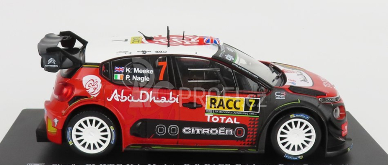 Edicola Citroen C3 Wrc Abu Dhabi N 7 1:24, červená