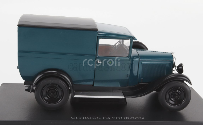 Edicola Citroen C4 Furgon Truck Van 1930 1:24 Zelená Černá