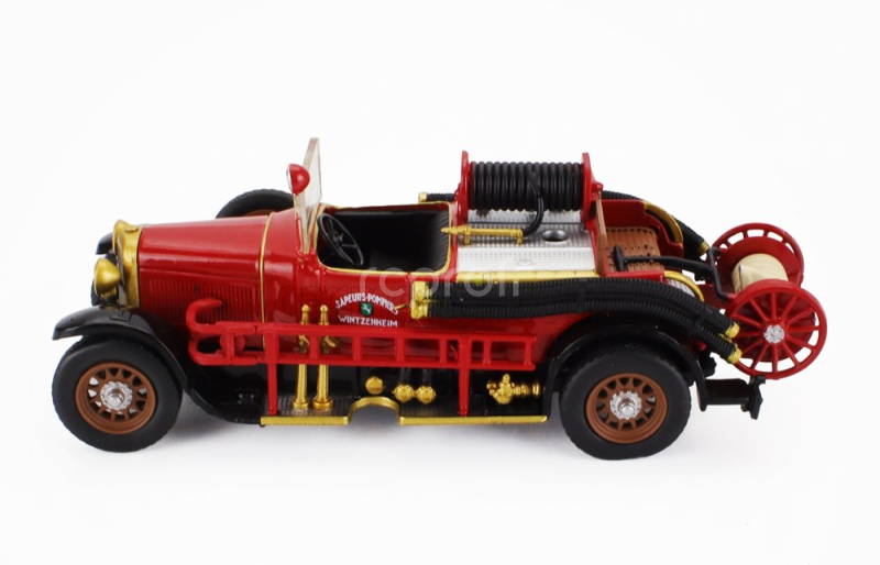 Edicola Delahaye Type 92 Spider Sdis De Wintzenheim Fire Engine 1926 1:43 Červená Černá