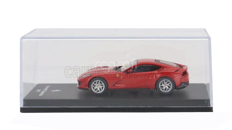 Edicola Ferrari 812 Superfast 2017 - Con Vetrina - With Showcase 1:64 Rosso Corsa 322 - Červená