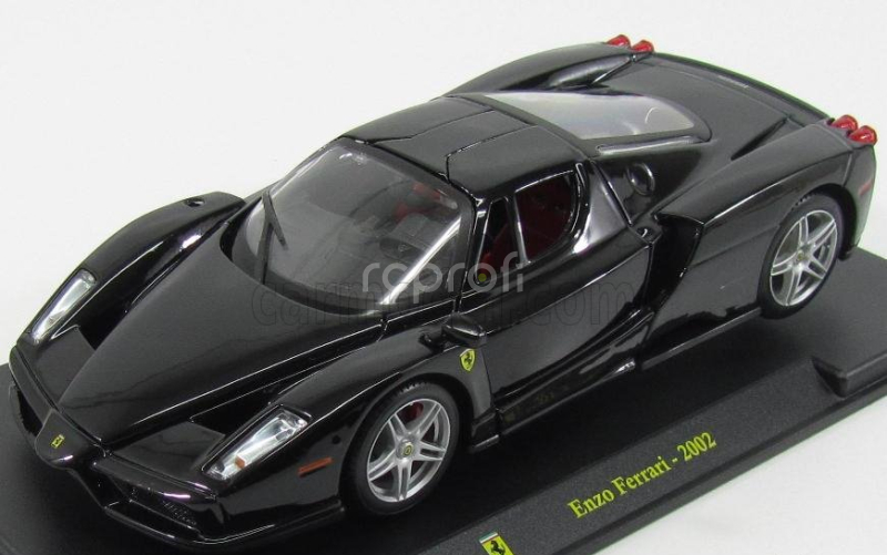 Edicola Ferrari Enzo 2002 - Con Vetrina - With Showcase 1:24 Black