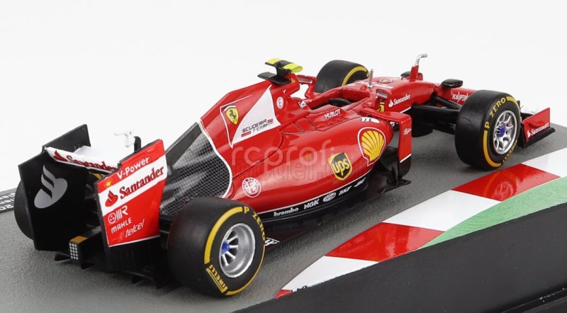 Edicola Ferrari F1  Sf15-t N 7 Season 2015 Kimi Raikkonen 1:43 Red