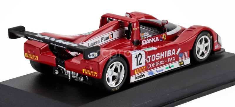 Edicola Ferrari F333 Sp F130e 4.0l V12 Team Doyle Risi Racing N 12 Winner Lmp1 Class 24h Le Mans 1998 Wayne Taylor - Fermin Velez - Eric Van De Poele - Without Display Box 1:43 Červená Bílá