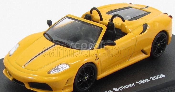 Edicola Ferrari F430 Scuderia 16m Spider 2008 1:43 Žlutá