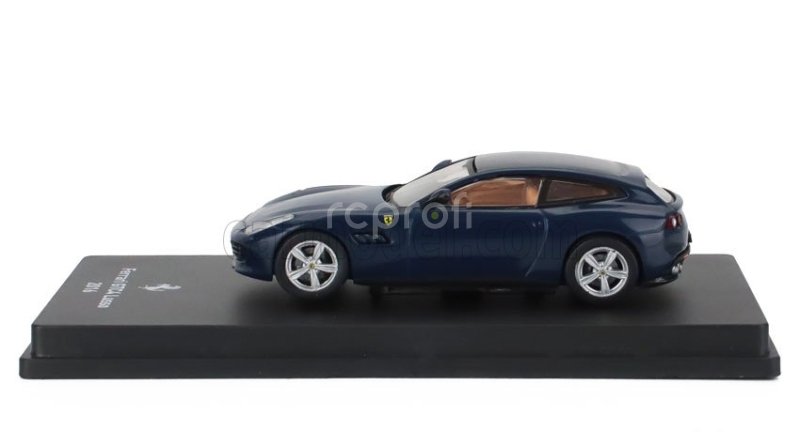 Edicola Ferrari Gtc4 Lusso 2016 - Con Vetrina - With Showcase 1:64 Blu Tour De France - Blue Met
