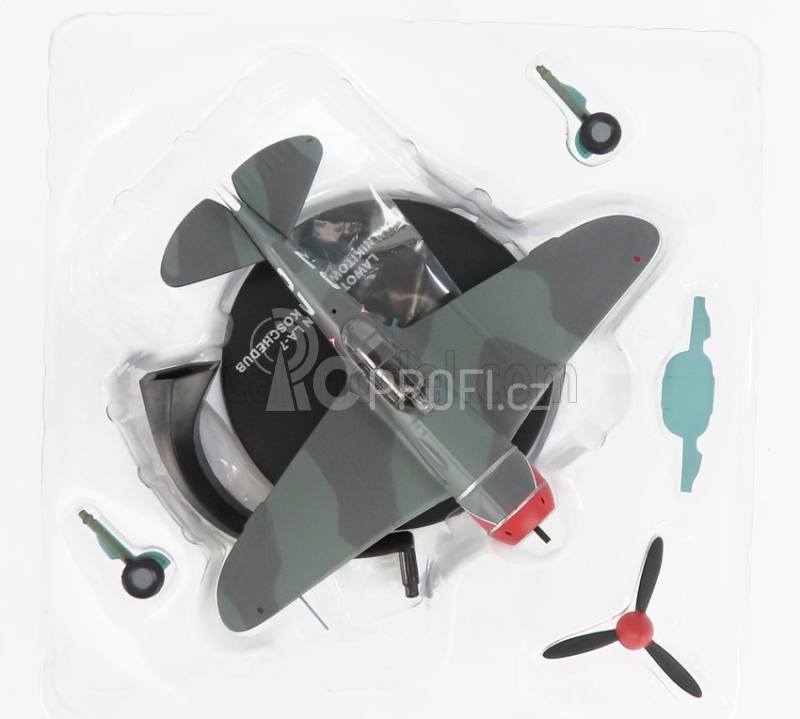 Edicola Lawotschkin La-7 Iwan Nikitowitsch Koschedub Airplane 1945 1:72 Vojenská Kamufláž
