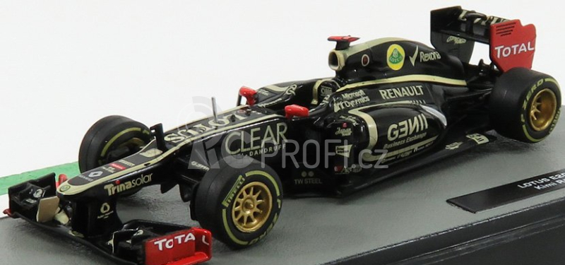 Edicola Lotus F1  E20 Team Renault N 9 Season 2012 Kimi Raikkonen 1:43 Black Gold Met