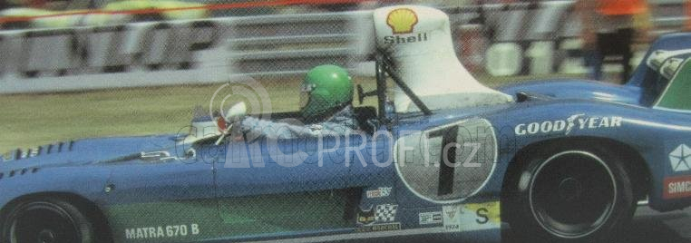 Edicola Matra simca Ms670b 3.0l V12 Team Matra Sport Winner N 7 1:43, modrá