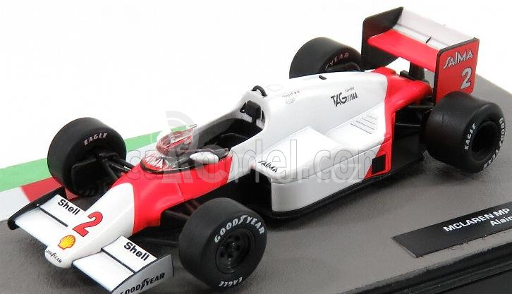 Edicola Mclaren F1 Mp4/2b Turbo Tag N 2 1:43, bíločervená