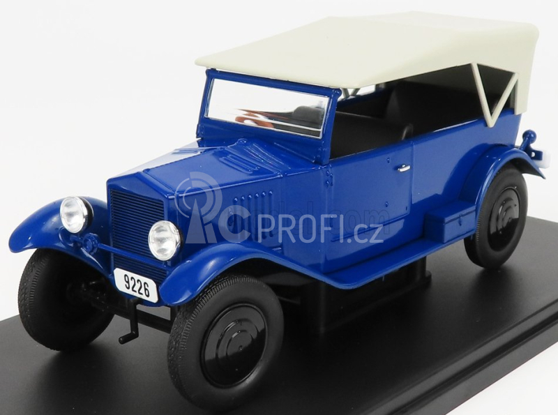 Edicola Nami 1 Soft-top 1927 - Damage Blister Box 1:24 Modrá Šedá