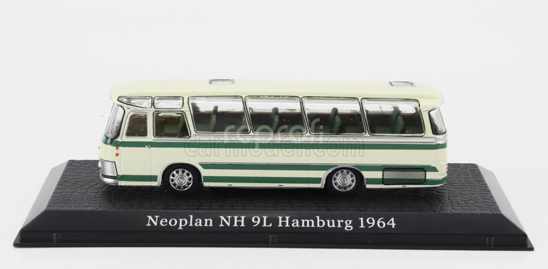 Edicola Neoplan Nh9l Autobus Hamburg 1964 - Damage Display Box 1:72 Krémově Zelená