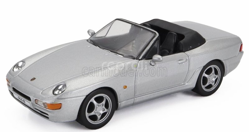 Edicola Porsche 968 Spider Cabriolet 1993 1:43 Silver