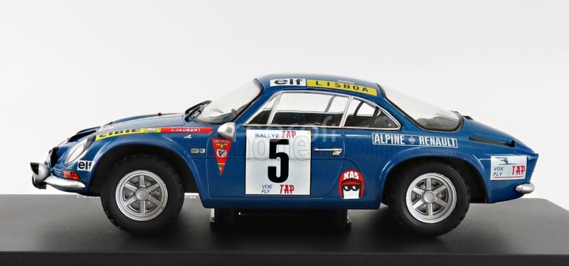 Edicola Renault A110 Alpine Elf N 5 Rally Portugal 1973 J.l Therier - J.jaubert 1:24 Blue Met