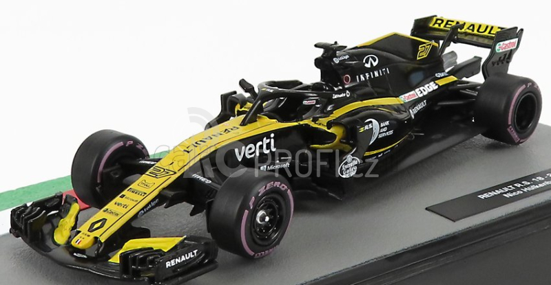 Edicola Renault F1  Team Renault Sport F1 N 27 Season 2018 Nico Hulkenberg 1:43 Černá Žlutá