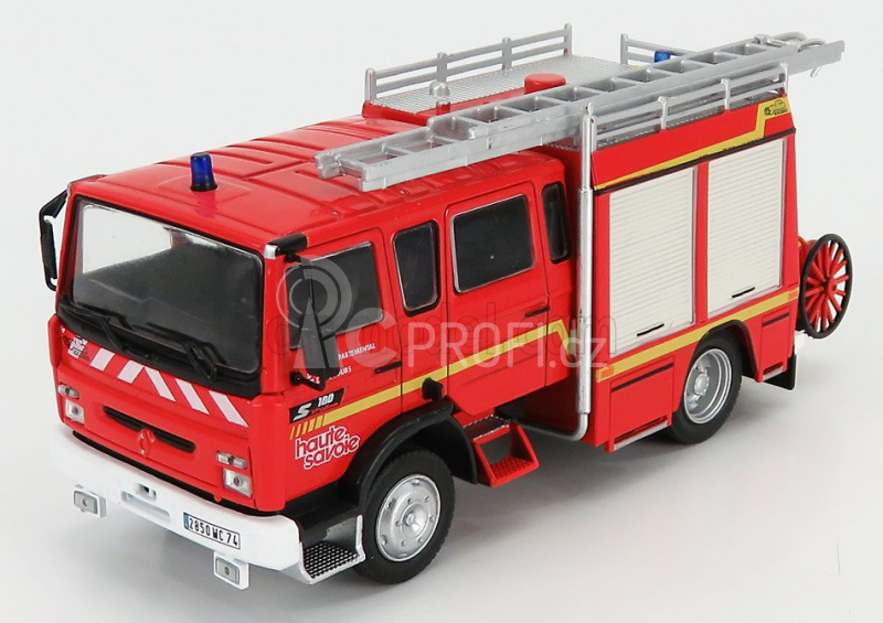 Edicola Renault Vi S180 Midliner Tanker Truck France 1993 1:43 Red