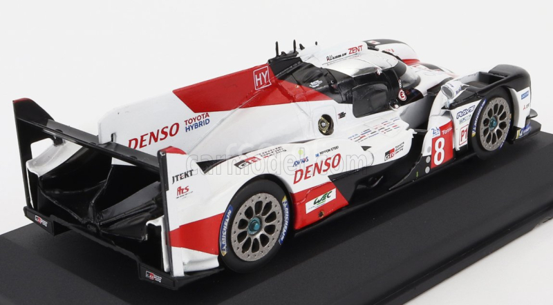 Edicola Toyota Ts050 Hybrid Team Toyota Gazoo Racing N 8 Winner 24h Le Mans 2019 Sebastien Buemi - Kazuki Nakajima - Fernando Alonso 1:43 Bílá Červená Černá