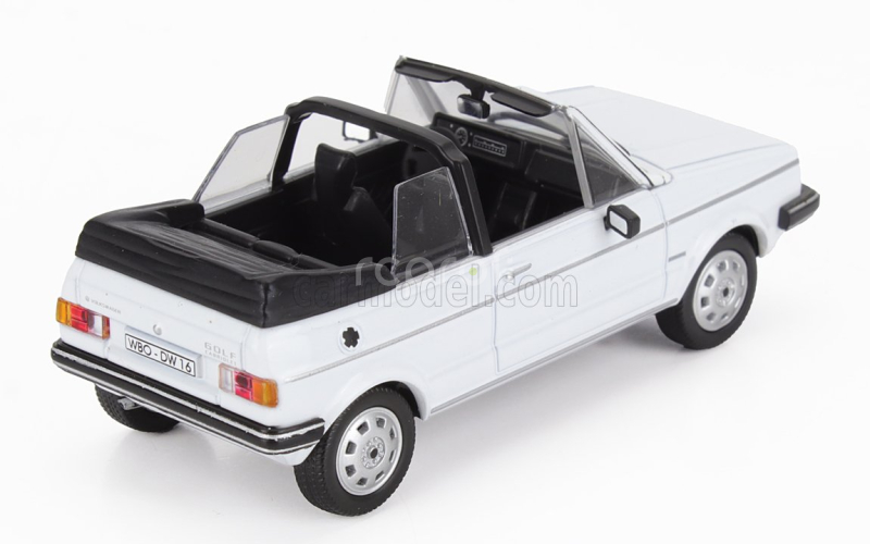 Edicola Volkswagen Golf 1 Series Cabriolet Open 1975 1:43 Bílá