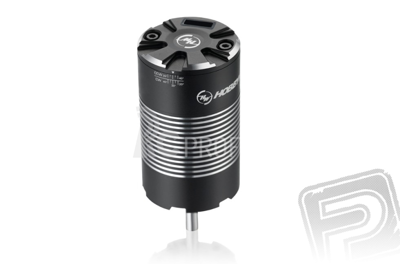 XERUN 3652 SD, 3100Kv - G2 - černý - včetně 23 zubů/48DP pastorku