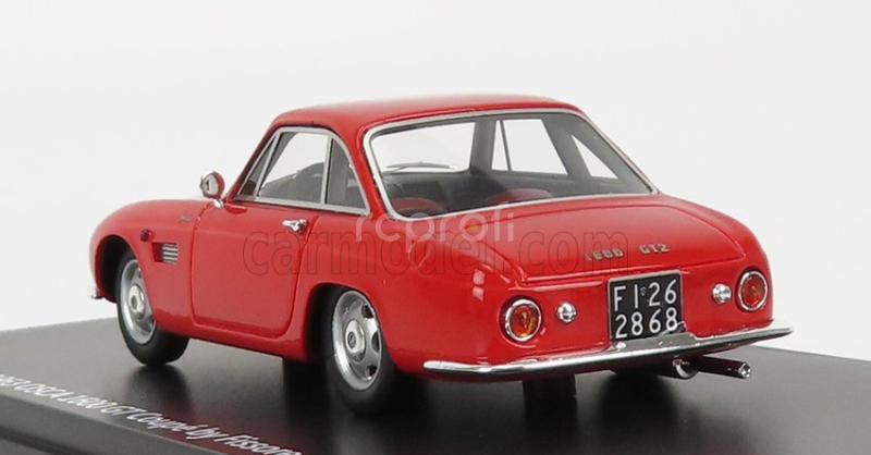 Esval model Osca 1600gt Fissore Coupe 1963 1:43 Red
