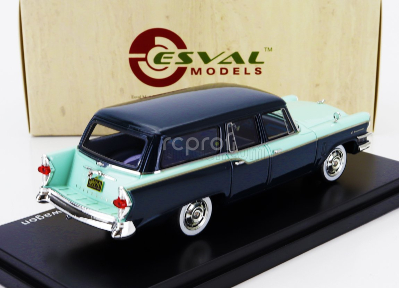 Esval model Studebaker Commander Provincial Sw Station Wagon 1957 1:43 2 Tóny Modré