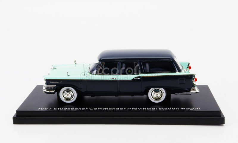 Esval model Studebaker Commander Provincial Sw Station Wagon 1957 1:43 2 Tóny Modré