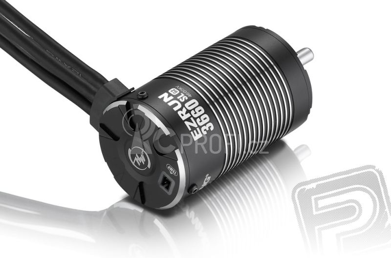 EZRUN SL Motor 3660 4000KV G2 - černý - včetně pastorku 23 zubů/48DP