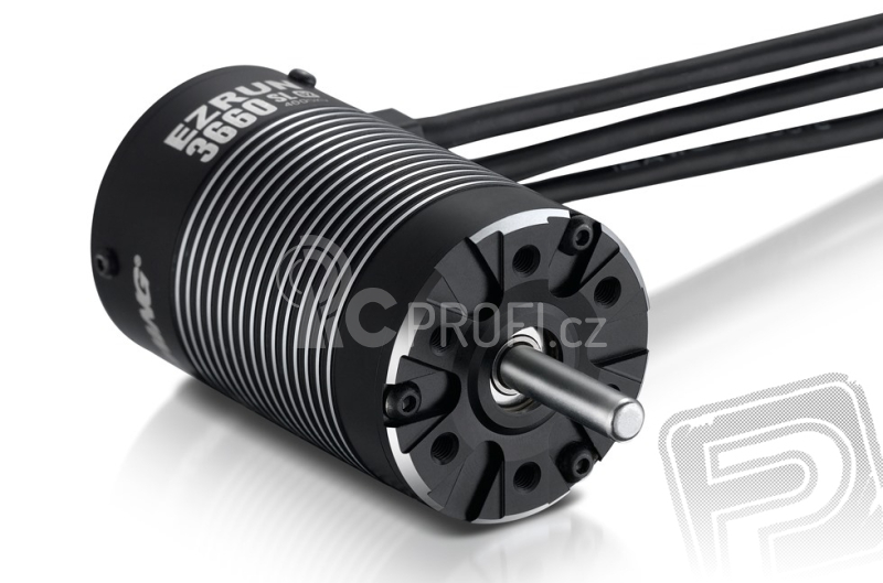 EZRUN SL Motor 3660 4000KV G2 - černý - včetně pastorku 23 zubů/48DP