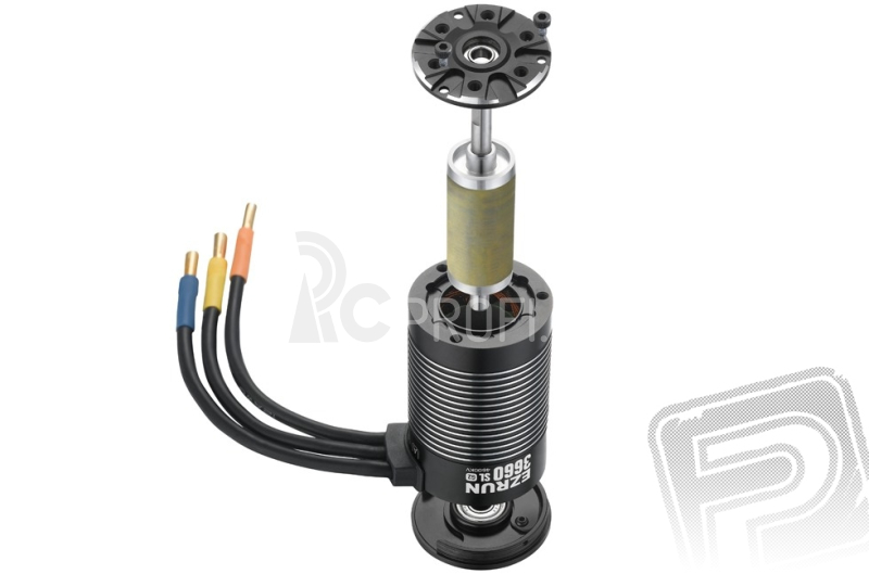 EZRUN SL Motor 3660 4000KV G2 - černý - včetně pastorku 23 zubů/48DP