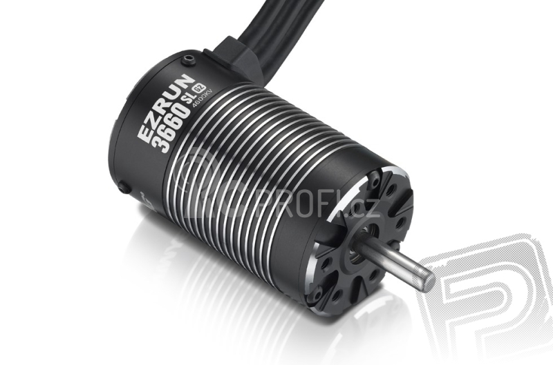 EZRUN SL Motor 3660 4000KV G2 - černý - včetně pastorku 23 zubů/48DP