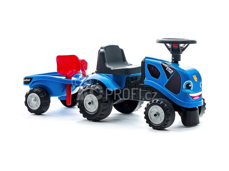 FALK - Dětské odrážedlo Baby Landini s vlečkou, lopatkou a hrabičkami