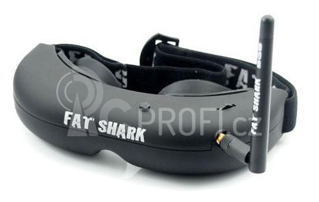 Fat Shark Attitude V2 s kamerou CMOS 600TVL a vysílačem