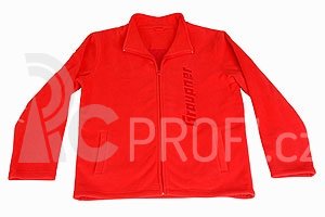 Fleece bunda GRAUPNER červená XXL