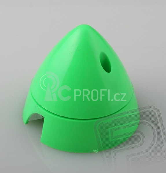 Fluor.kužel 63mm ZELENÁ 2-listý