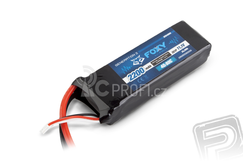 FOXY G2 - LC Li-Pol 2200mAh/11,1V 40/80C 24,4Wh