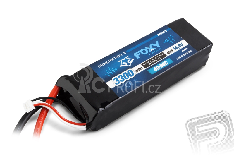 FOXY G2 - LC Li-Pol 3300mAh/14,8V 40/80C 48,8Wh