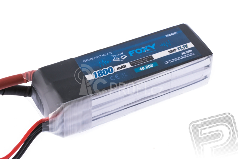 FOXY G3 - Li-Po 1800mAh/11,1V 40/80C 20,0Wh