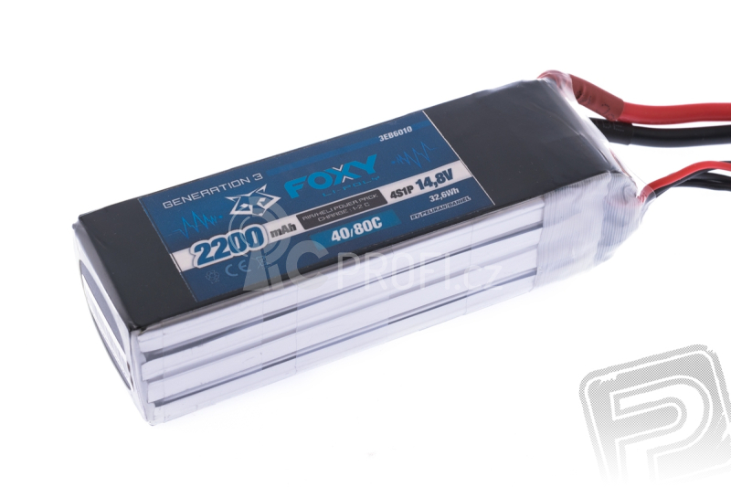 FOXY G3 - Li-Po 2200mAh/14,8V 40/80C 32,6Wh